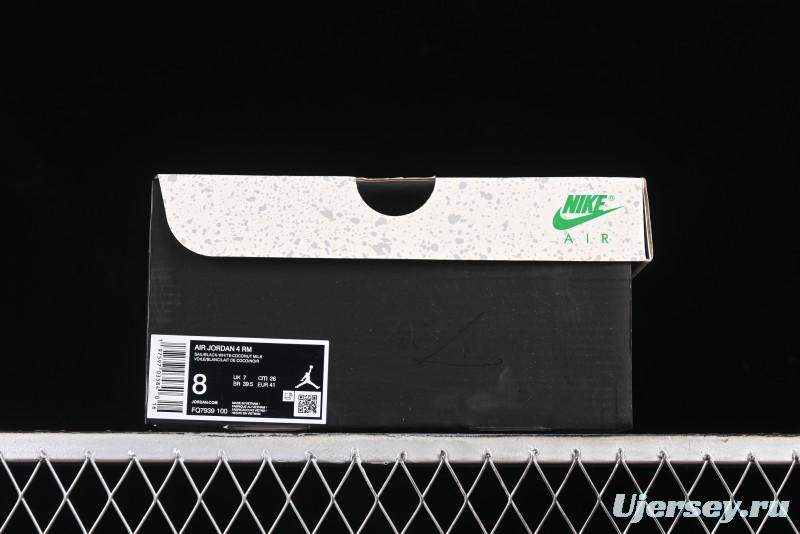 Nike Air Jordan 4 Retro Low Basketball Shoes Remastered - FQ7939-100