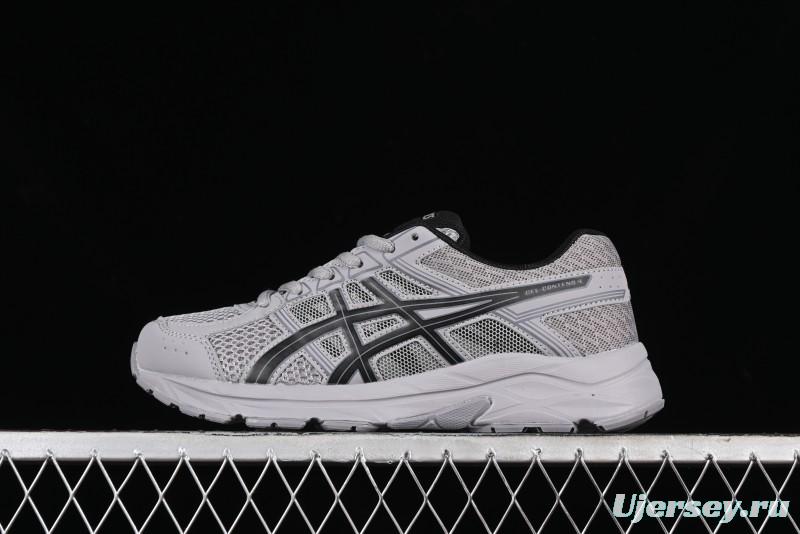 Asics Gel-Contend 4 Low-Top Breathable Running Shoes with Rearfoot Gel Cushioning - T8D4Q-032