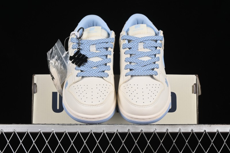 Nike SB Dunk Low UN Collaboration - Sky Blue Anniversary High-End Custom Low-Top Casual Skate Shoes - BB2699-212