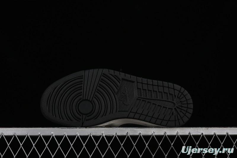Nike Air Jordan 1 Low AJ1 Retro Basketball Shoes Comme des Garcons Collaboration - SJ9950-014