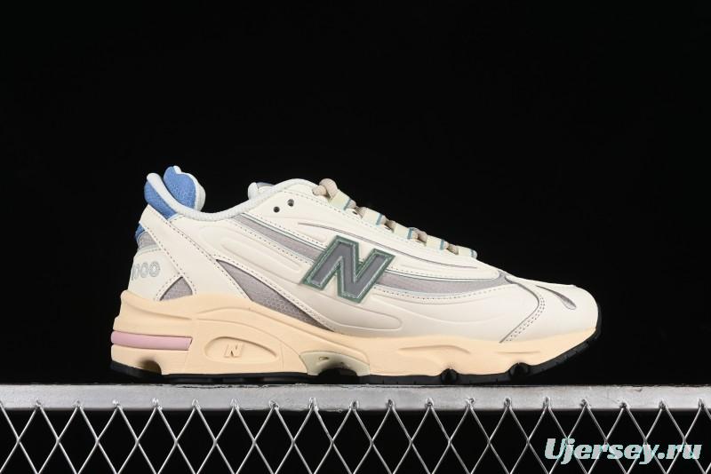 New Balance 1000 Series Retro Dad Style Low-Top Casual Running Shoes - M1000WA