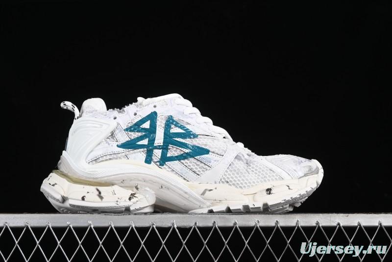 Balenciaga Runner Kith Four Color Retro Casual Shoes - W3RNY0133