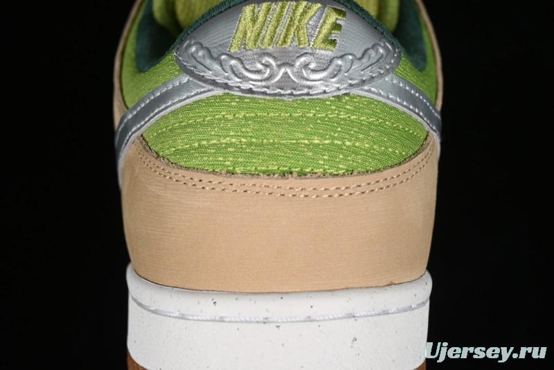 Nike SB Dunk Low Casual Skate Shoes with Escargot-Inspired Vanilla Garlic Butter Colorway - FQ7585-200