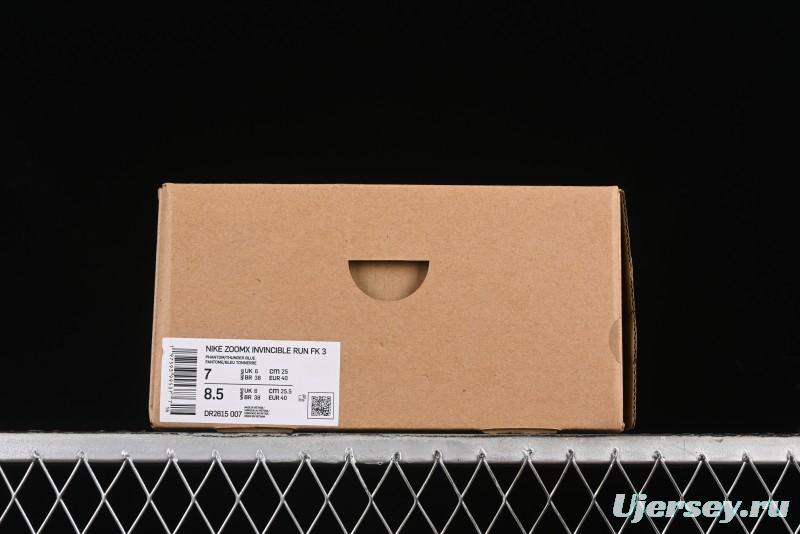 Nike Zoom X Invincible Run FK 3 Marathon Performance Running Shoes - DR2615-007