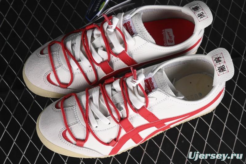 Onitsuka Tiger Mexico 66 Low-Top Leather Running Sneakers - 1183C216-100