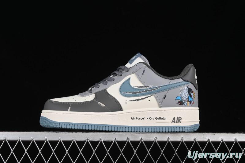 Nike Air Force 1'07 Low "Galuru" Digimon Themed Casual Sneakers - CJ0304-310