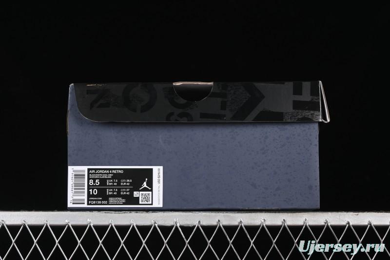 Nike Air Jordan 4 Retro Basketball Shoes Fear Pack - FQ8138-002