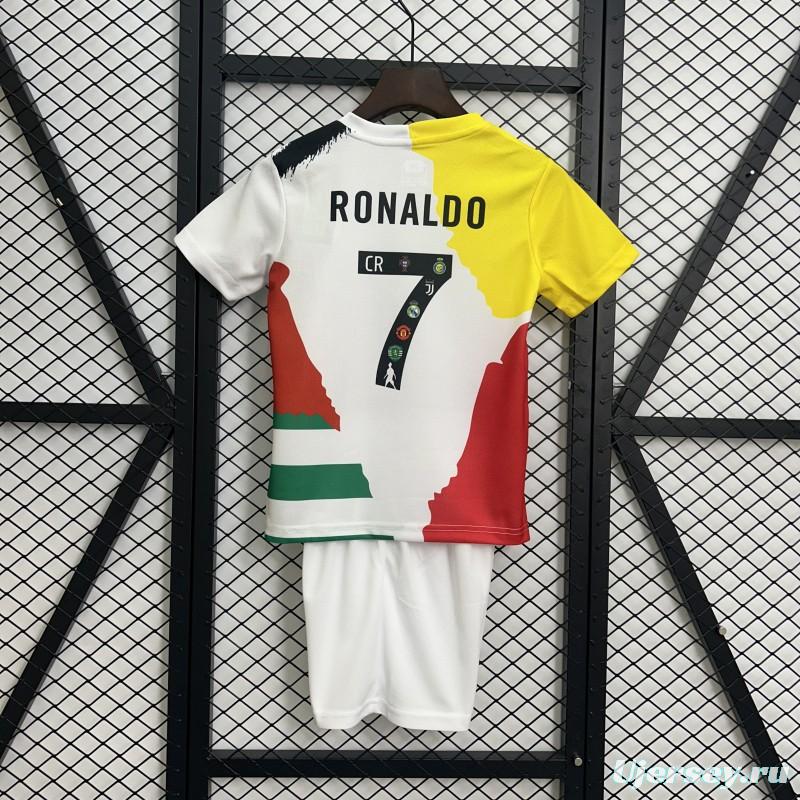 Kids Cristiano Ronaldo Commemorative Edition Size 16-28
