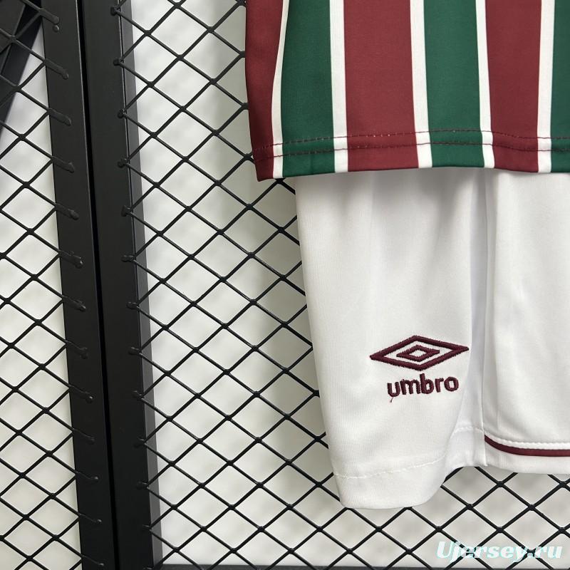 25/26 Kids Fluminense Home Size 16-28 Jersey