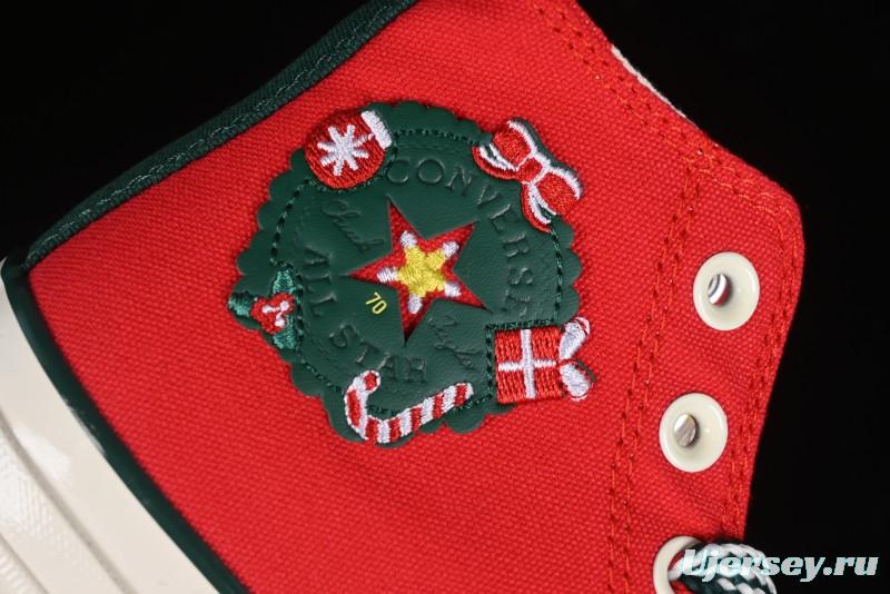 Converse 1970s Christmas Theme High Top Casual Sneakers for Winter - A12454C