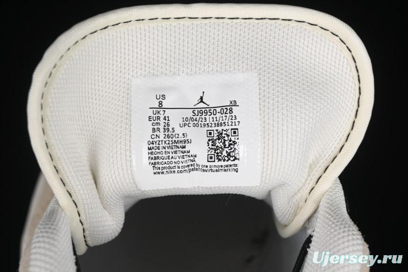 Nike Air Jordan 1 Low AJ1 The North Face Collaboration - Beige Coffee Retro Basketball Shoes - SJ9950-028