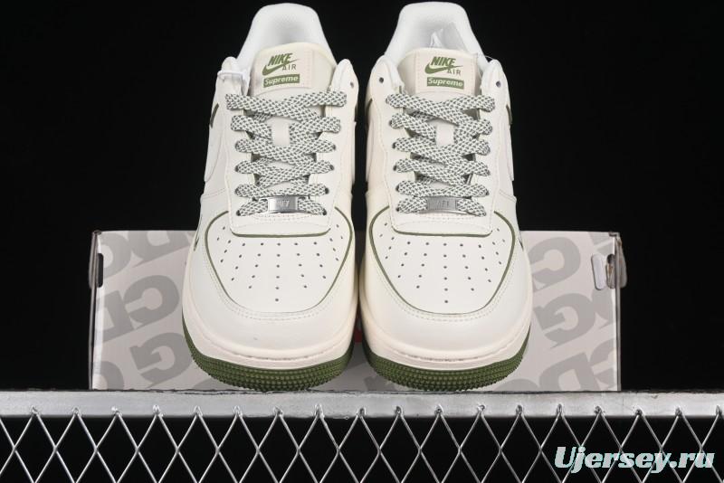 Nike Air Force 1 '07 Low Supreme The North Face Collaboration - Off White Mint Green - XZ1996-527