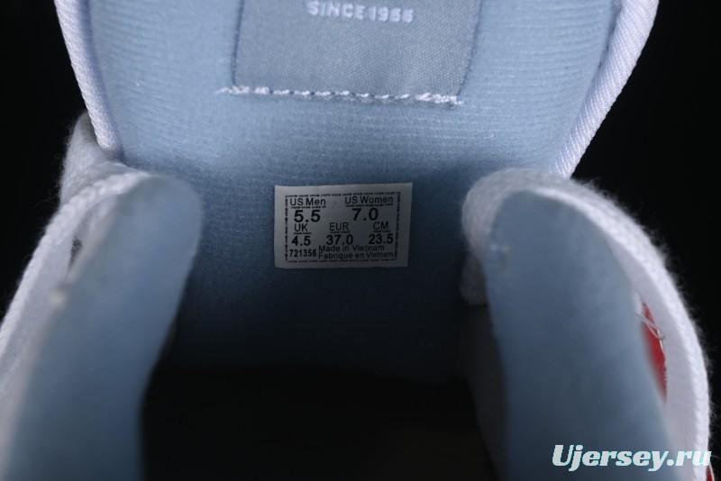 Vans Classics Knu Skool Full Grain Leather White Bread Sneakers - VN0009QCDSB