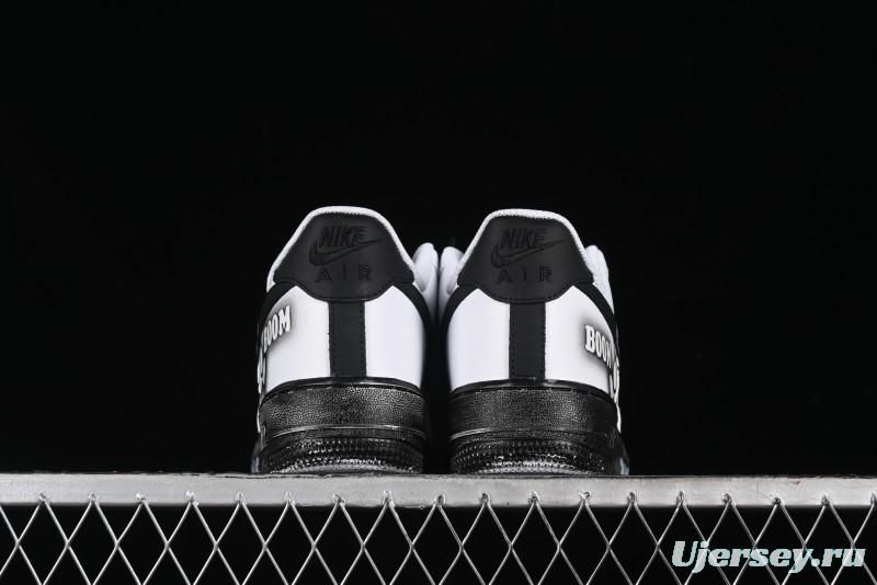 Nike Air Force 1 '07 Low Custom KAWS Bear Print Casual Sneakers - ZH0316-037