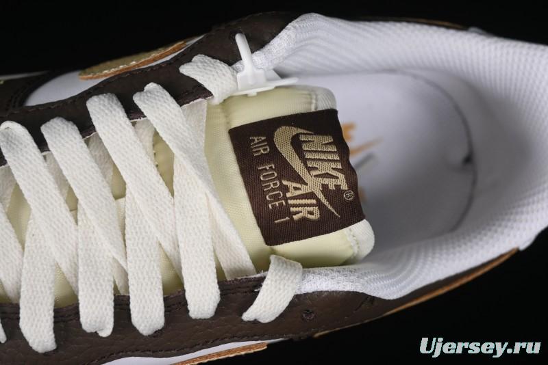 Nike Air Force 1 '07 Low Casual Sneakers with Full-Length Air Cushion - HM9656-001