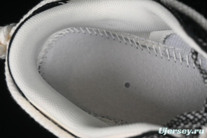 Nike SB Dunk Low Violent Bear Series - Lace-Up Beige with Black Swoosh Anniversary High-End Customized Low-Top Casual Skate Shoes - SJ2068-290