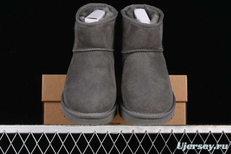 UGG Classic Ultra Mini II Short Boots with Genuine Wool Lining - 1016222