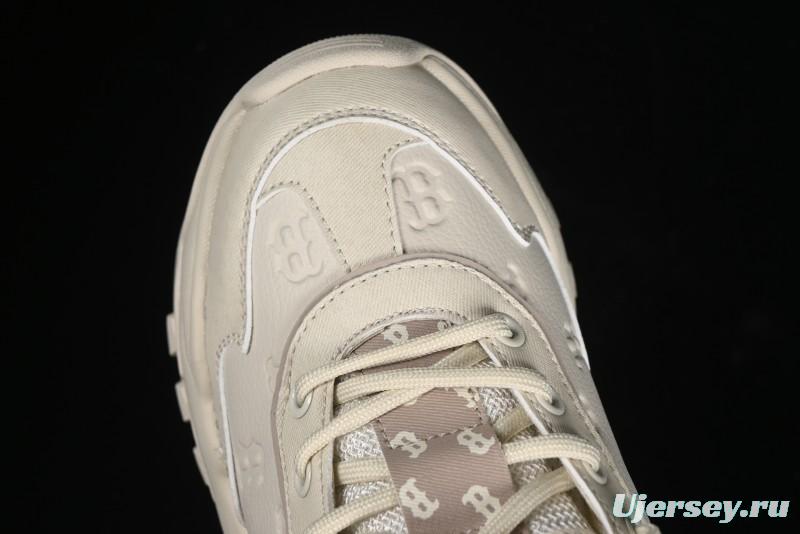 New York Yankees MLB Bigball Chunky Embo Monogram Thick Sole Sandals - 3ASHBEM4N43BGS