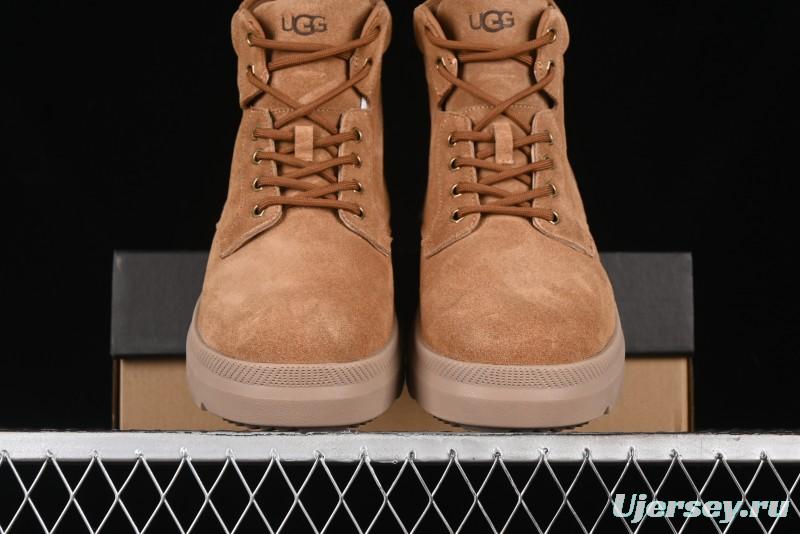 UGG Burleigh Boot Men's Lace-Up Winter Snow Boots with Lightweight Anti-Slip Combo Sole - 1153750