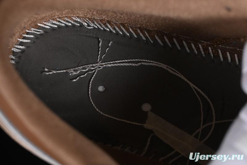 Nike Air Jordan 1 Low AJ1 White Tan Low-Top Casual Sneakers - DC0774-202