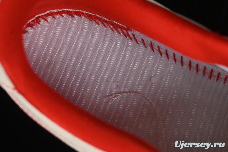 Nike Air Force 1 '07 Low Comme des Garcons Collaboration - Off-White Red Line Low-Top Casual Sneakers - KK3333-001