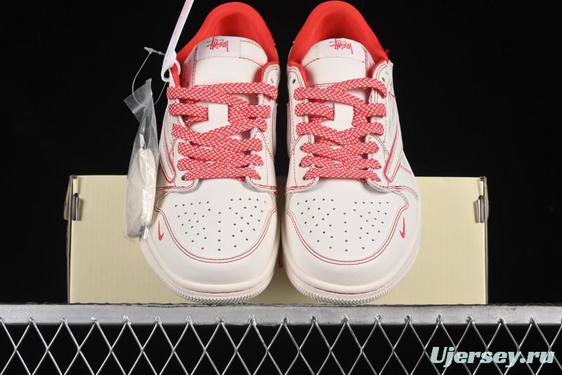 Nike Travis Scott x Fragment Design x Air Jordan 1 Low OG SP AJ1 Supreme Stussy Collaboration - SJ2