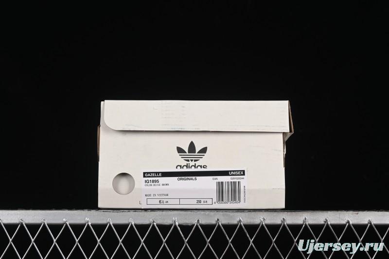 Adidas Originals Gazelle IG1895 Retro Casual Slip-Resistant Low-Top Sneakers