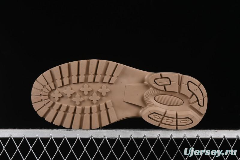 Timberland Outdoor Mid-Top Casual Martin Boots with Premium Suede Leather and Anti-Odor Insole - TB10059SAND