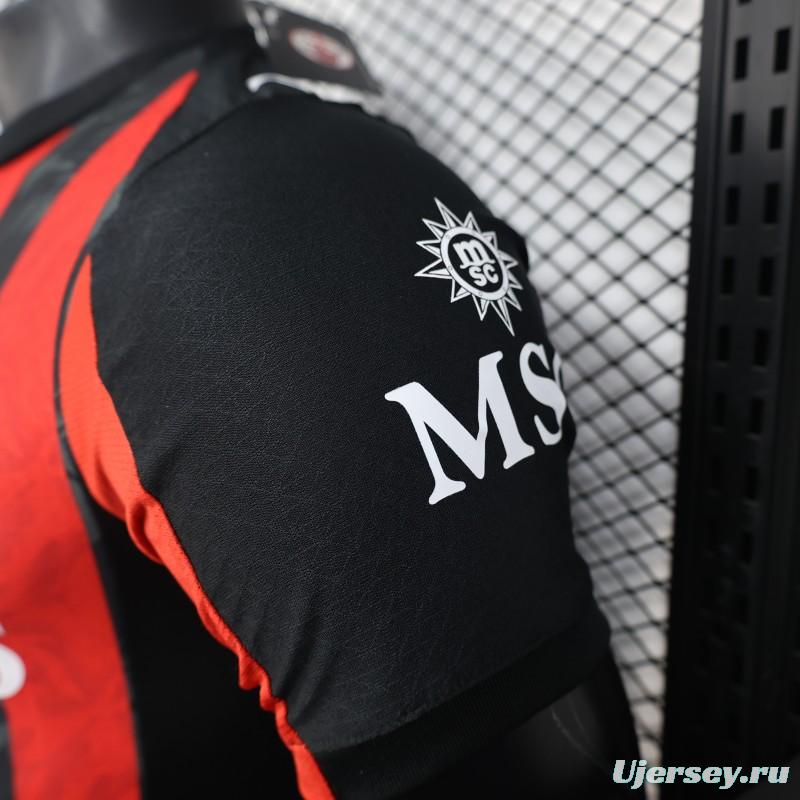 Player Version 25/26 AC Milan Home Jersey