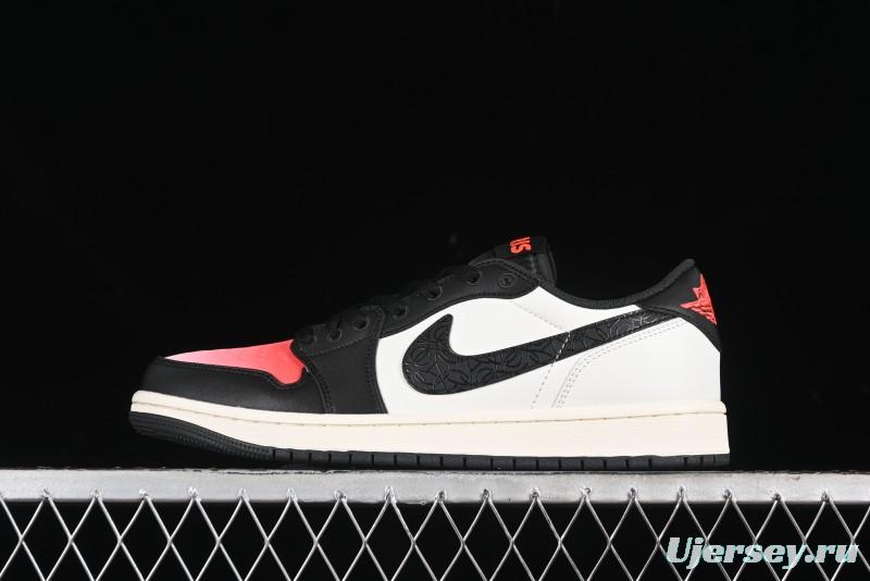 Nike Air Jordan 1 Low AJ1 Gradient China Red Casual Sneakers - HF8828-100