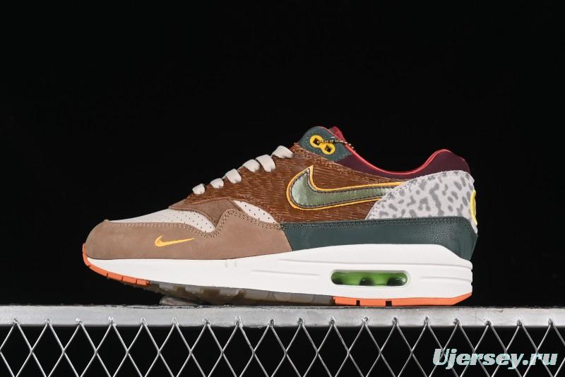 Nike Division Street x Air Max 1/87 Retro Casual Sneakers - HQ2639-100