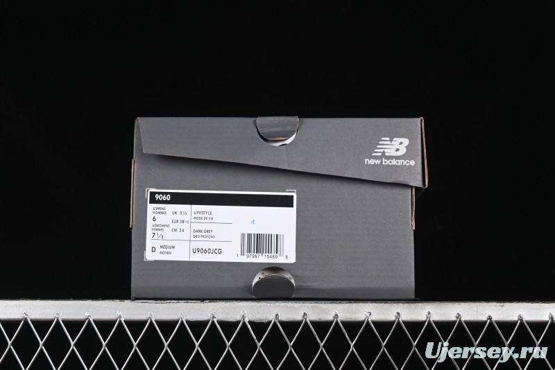New Balance NB9060 Series Retro Casual Running Shoes with ABZORB Cushioning - U9060JCG