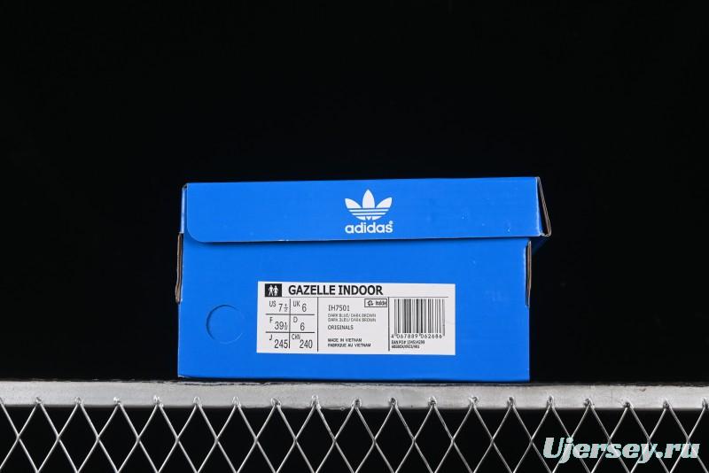 Adidas Originals Gazelle Indoor IH7501 Retro Casual Slip-Resistant Wear-Resistant Low-Top Sneakers - IH7501