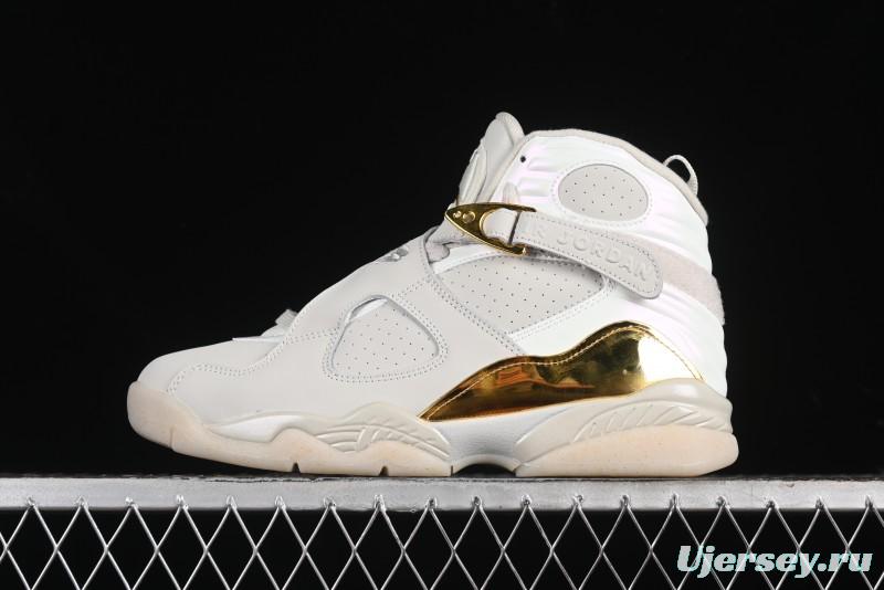 Nike Air Jordan 8 Retro "Champagne" Basketball Shoes Inspired by O'Brien Trophy - 832821-030