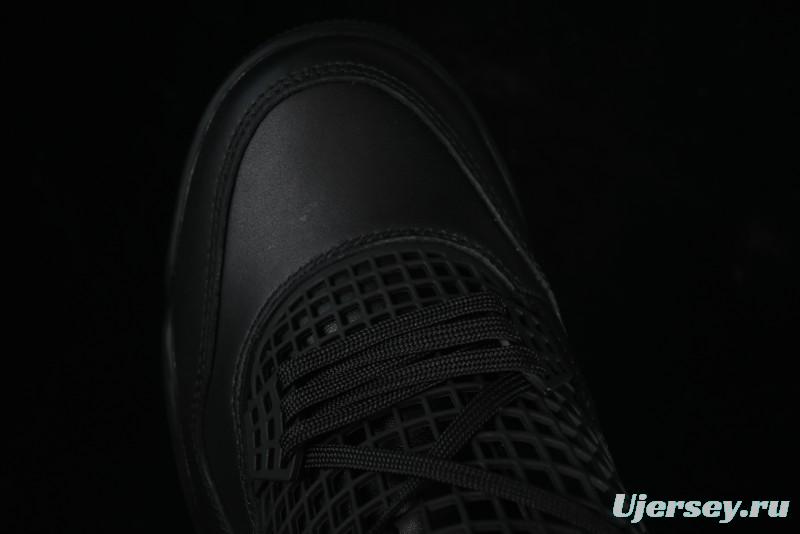 Nike Air Jordan 4 Retro Basketball Shoes with Mesh Design - FV7251-001