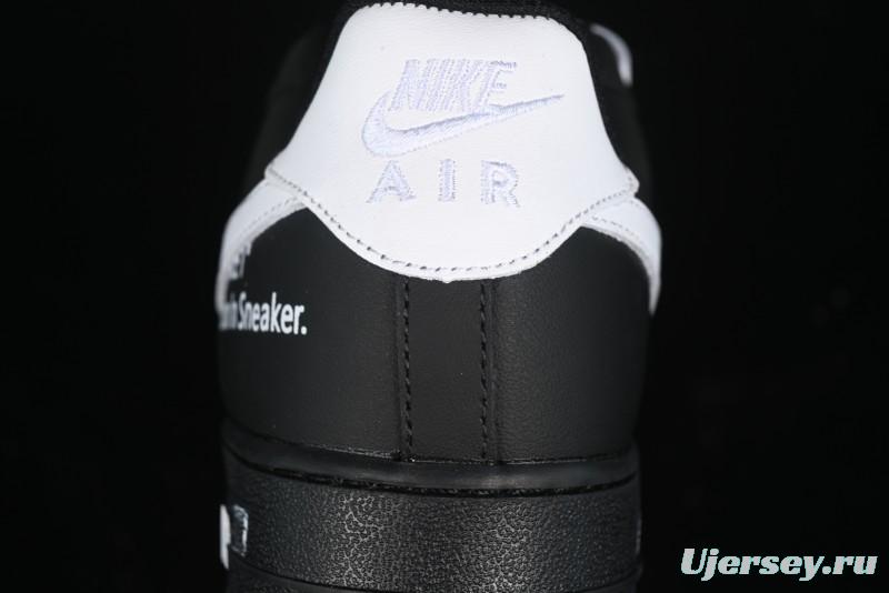 Nike Air Force 1 '07 Low Graffiti White Black Casual Sneakers - CW2288-017