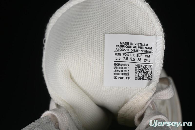 Converse Lifestyle Run Star Legacy Platform High Top Canvas Shoes with Mini Bow and Lace Trim - A10027C