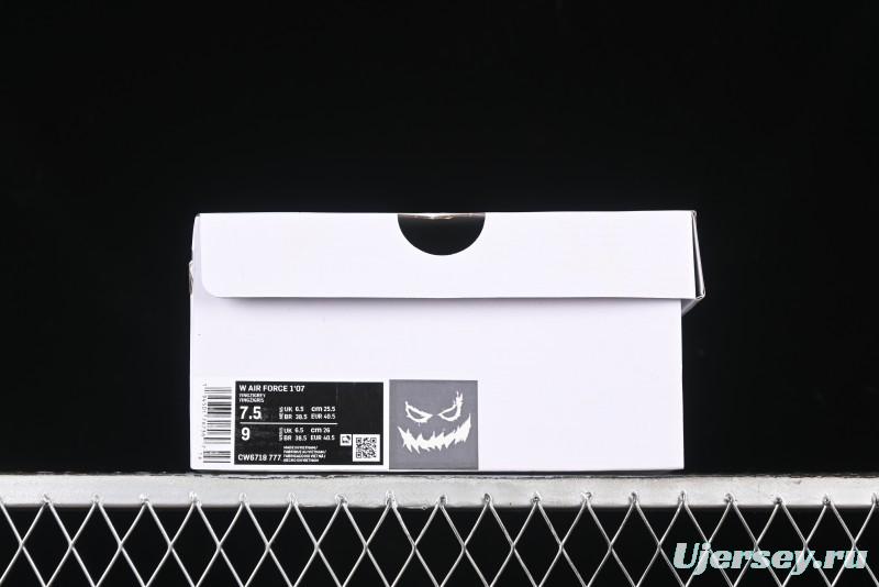 Nike Air Force 1 '07 Low "Venom Ⅱ" Marvel Series Casual Sneakers - CW6718-777