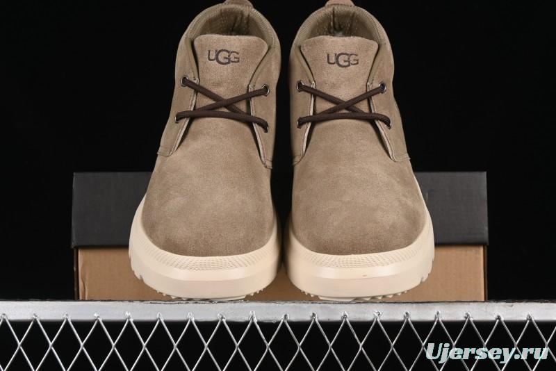 UGG Burleigh Chukka Comfort Flat Lace-Up Round Toe Casual Boots - 1151773