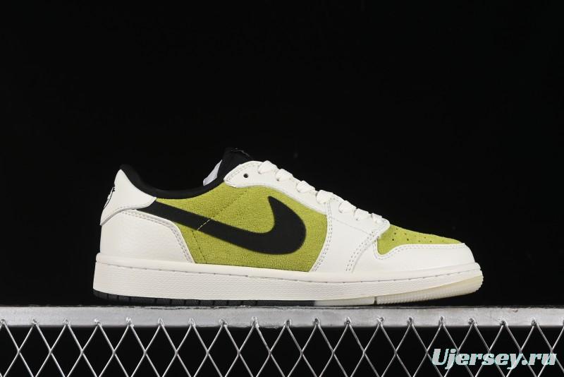 Nike Travis Scott x Fragment Design x Air Jordan 1 Low OG SP AJ1 Retro Sneakers - JH6089-002