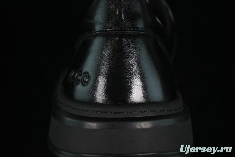 ECCO London Series 2024 New Leather Business Driving Loafers - 63663701001