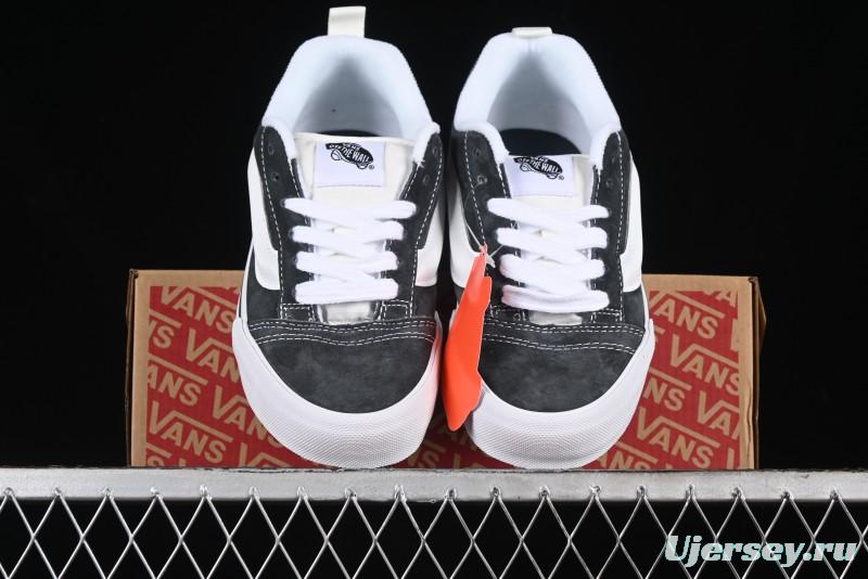 Vans Classics Knu Skool Full-Grain Leather Retro Sneakers - VN000CS0BGF