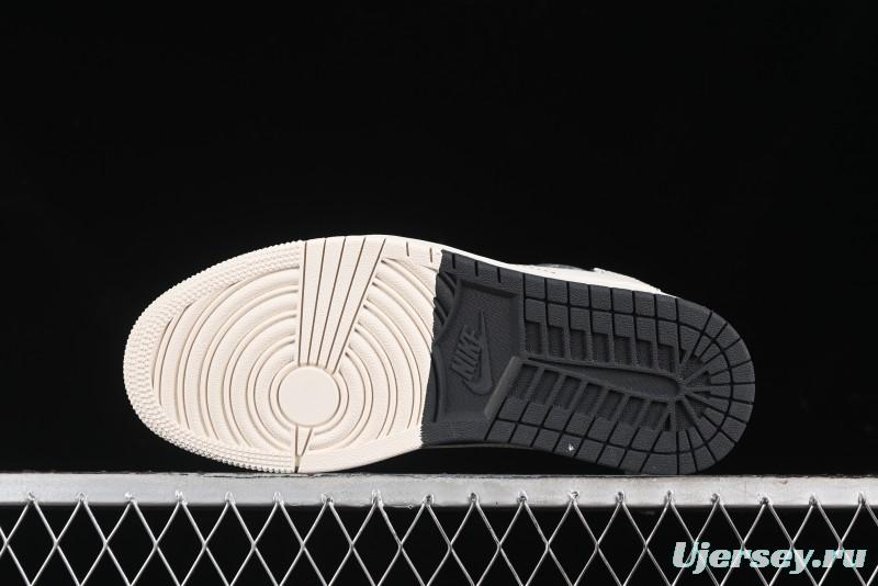 Nike Air Jordan 1 Low OG SP Travis Scott x Fragment Design Collaboration Sneakers - SJ2068-123