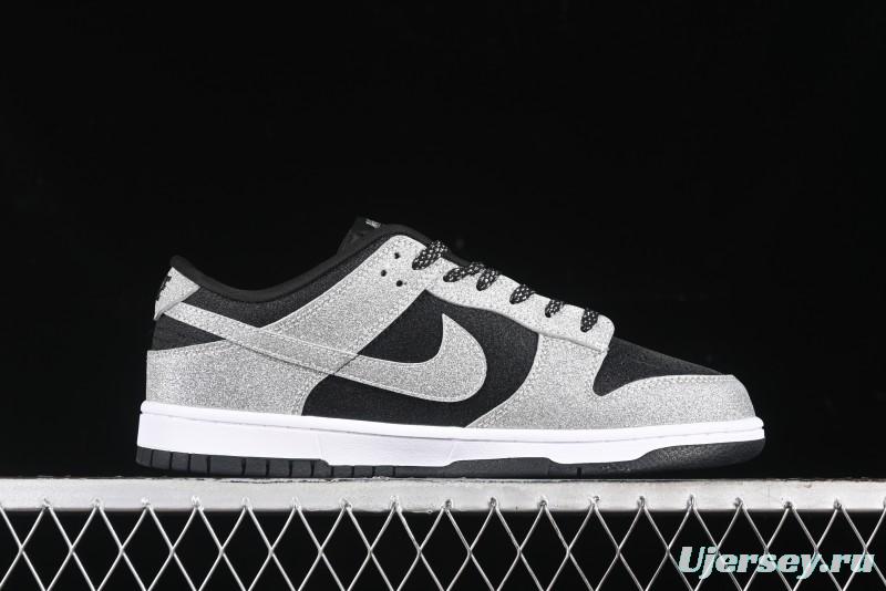 Nike SB Dunk Low Black Reverse Starry Sky Anniversary High-End Custom Low-Top Casual Skate Shoes - KK1333-003
