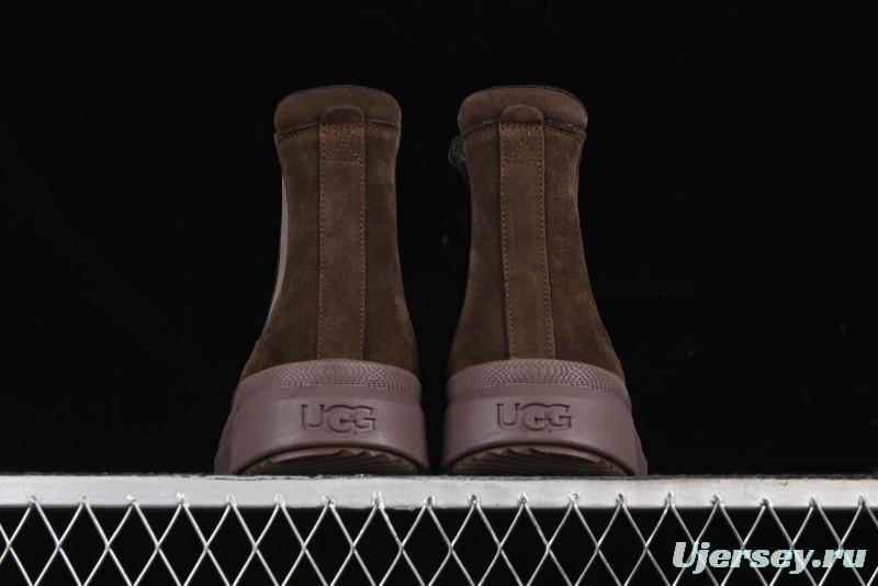 UGG Burleigh Chelsea Winter Boots for Men with Lightweight Anti-Slip Sole and Genuine Wool Leather - 1152050