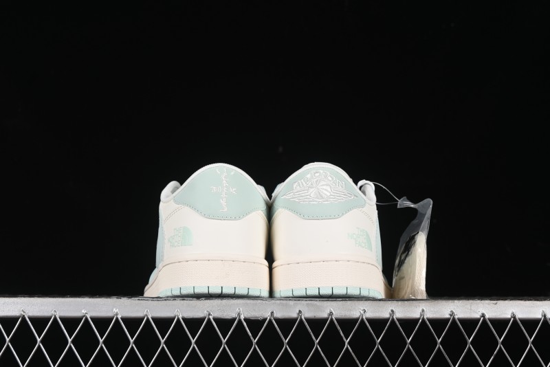 Nike Travis Scott x Fragment Design x Air Jordan 1 Low OG SP AJ1 Supreme North Face Collaboration - XZ5158-001