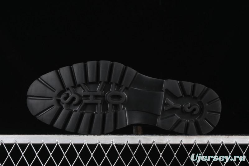 Ecco Block Brogue Business Derby Round Toe Genuine Leather Dress Shoes - 63667201001