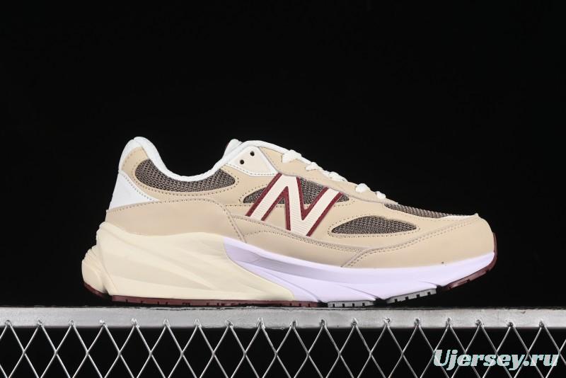 New Balance 990 Series Premium Retro Running Shoes with Carbon Fiber Midsole - U990LO6