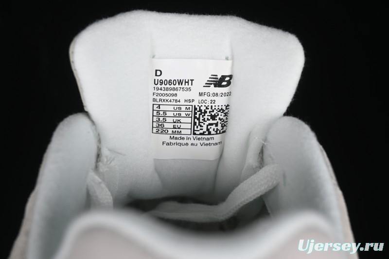 Joe Freshgoods x New Balance NB9060 Retro Casual Running Sneakers with ABZORB Cushioning - U9060WHT