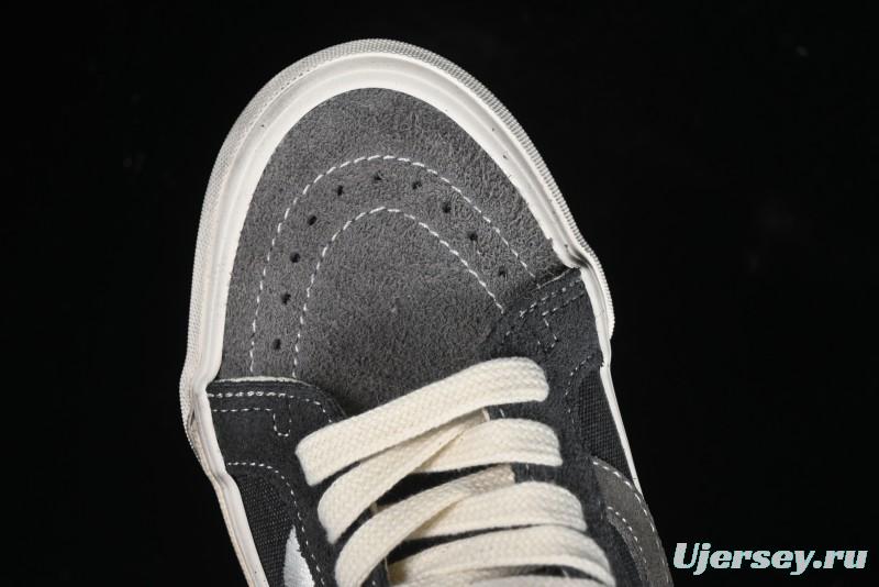Vans Notre Premium Sk8-Hi High-Top Skate Shoes with Striped Design and Washed Effect - VN000CR0RVN
